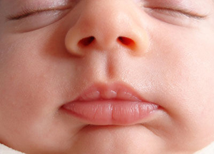 Нос новорожденного